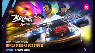 NFS No Limits  NFSNL  Brothers of Blackridge  Honda Integra DC2 Type R  Day 7 Brothers [upl. by Friedrich]