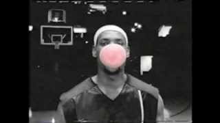 Super Bowl XXXIX LeBron James Bubblicious commercial [upl. by Nimad]