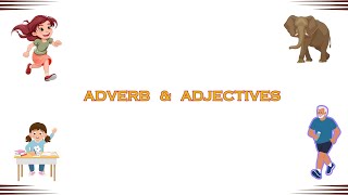 Adverb amp Adjectives I Parts of speech I [upl. by Notsur]