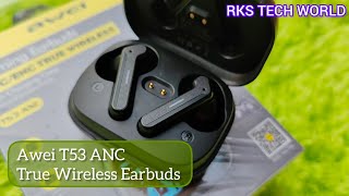 Awei T53 ANC True Wireless Earbuds [upl. by Ameerahs]