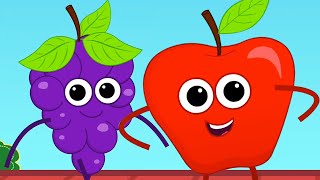 Fruits Song and Kindergarten Rhymes for Children [upl. by Adin970]