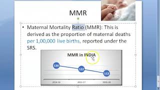 PSM 591 MCH indicators 2020 values maternal child health [upl. by Lemon690]