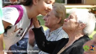 Proyecto quotUn Abuelo Un Amigoquot en las Residencias Geriatros SARquavitae [upl. by Zitah]