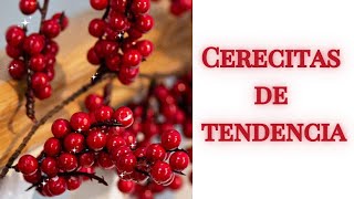 Cerezas Navideñas de tendencia [upl. by Bail]