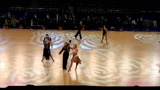 WDSF Cambrils  International Latin  Final  Group rumba [upl. by Vins]