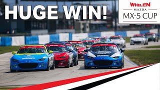 Mazda MX5 Cup 2024  Race Two  Sebring International Raceway [upl. by Nitz]