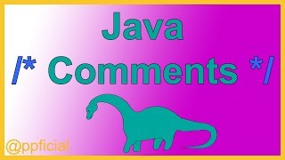 Java Comments  Single Line Block Style and Javadoc Comment By Example  Java Tutorial  Appficial [upl. by Gnehp875]