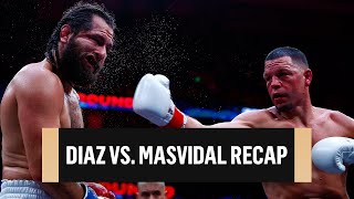 Nate Diaz DEFEATS Jorge Masvidal via MAJORITY DECISION  Fight Recap  CBS Sports [upl. by Haggar279]