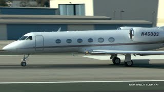 NetJets Gulfstream GIV Short Takeoff SMO N460QS [upl. by Mariana505]