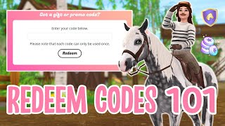 How to REDEEM a code in Star Stable Mobile amp PC FREE Star Coins Star Rider Pets Clothes Tack [upl. by Adnwahsat162]