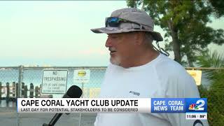 Future of Cape Coral Yacht Club in the hands of stakeholders [upl. by Nelaf]