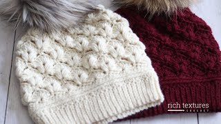 Sweetheart Beanie Crochet Pattern [upl. by Ariet266]