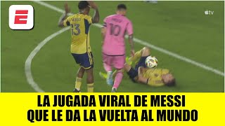 La jugada de MESSI de la que TODOS están hablando ¿Le faltó el respeto al rival  MLS [upl. by Ennagroeg653]