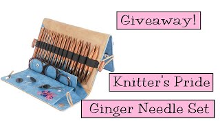 Knitters Pride Ginger Needle Set Giveaway [upl. by Eben]