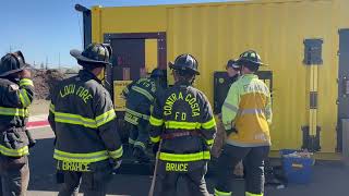 Forcible Entry Inc  40 ft Conex Box Training Center  360 Training [upl. by Nylissej]