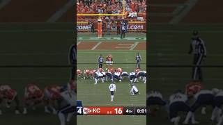 Broncos vs Chiefs ￼ending 😮nfl football crazy trending [upl. by Redvers]