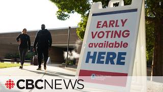 US election Early voting begins in swing state of Georgia [upl. by Hsiekal]