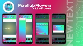 Pixellab Flowers  Pixellab Pro Mod apk  Design Bolts [upl. by Lyrac917]