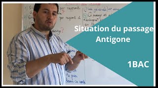 Séance 17  situation du passage—Antigone 1 bac [upl. by Jurgen]