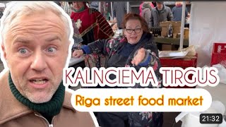 RĪGA 🚨 TRADITIONAL STREET MARKET FOR ELITE PEOPLE amp TOURISTS [upl. by Idna93]