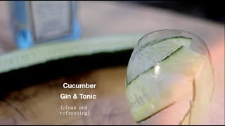 How to make the best Gin Tonic with Cucumber or Finger Lime [upl. by Wandis]