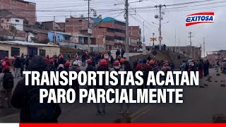 🔴🔵Transportistas acatan paro parcialmente en Cusco [upl. by Akialam]