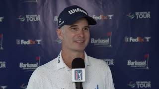 Kevin Streelman Saturday Flash Interview 2022 Barbasol Championship [upl. by Ellenet]