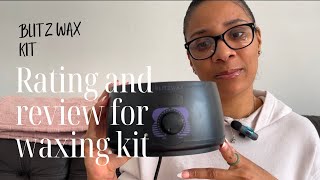 VLOGMAS DAY 2 RATING AND REVIEW ON THE BLITZ WAXING KIT FROM AMAZON [upl. by Niki]