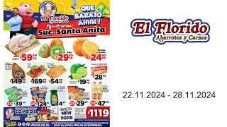 Ofertas El Florido MX el 22 al 28 de noviembre del 2024 [upl. by Hussein]