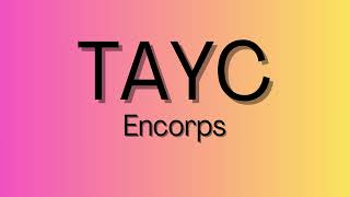 Tayc  Encorps Lyrics Video 4k video [upl. by Gaven537]