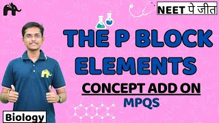 The p block Elements Class 12 Inorganic Chemistry NEET MPQs Must Practice Questions [upl. by Sivrad]