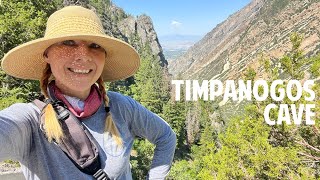 EXPLORING THE TIMPANOGOS CAVE  Salt Lake City hidden gems  Utah  Solo female vanlife [upl. by Iccir]