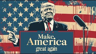 Make America Great Again Song  Lyric Video  MAGA 2024 Anthem [upl. by Anestassia]