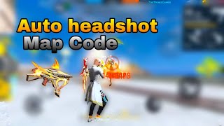 Free fire New CraftLand Map Auto Headshot Ump  Only Headshot Map Code [upl. by Ysdnyl408]