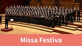 Missa Festiva John Leavitt  National Taiwan University Chorus [upl. by Ellehcim611]