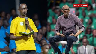 QampA Perezida Kagame yemeye kuzatumira uwamusabye kumusura mu biro bye ngo arebe uko aba akora akazi [upl. by Claybourne]