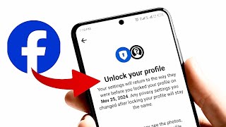 how to UNLOCK Facebook profile in 2025 [upl. by Melly279]