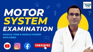 Motor system examination part IMuscle tone amp muscle power explained education medical doctor [upl. by Roxane875]