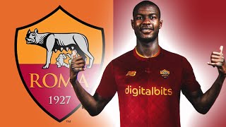 EVAN NDICKA  Welcome To Roma 20222023 🟡🔴  Brilliant Goals Defending Skills amp Passes HD [upl. by Llennoj]