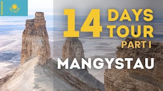 14 Days Tour  Mangystau  Bozjyra  Kazakhstan  Part 1 [upl. by Rehpotsrhc]