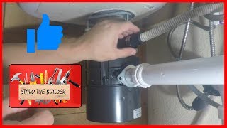 Como Instalar un Triturador de comida paso a paso  Garbage Disposal Installation [upl. by Ttcos627]