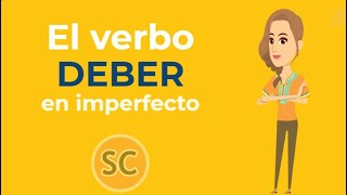 Learn how to conjugate the verb to have to in imperfect tense deber tohave [upl. by Fairleigh]