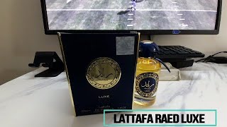 Lattafa Raed Luxe  Fragrance Review  Middle Eastern Clones [upl. by Aniale79]