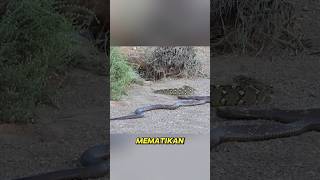 Ular Kobra Hutan vs Puff Adder shortvideo ularmematikan [upl. by Annecorinne]