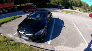 Mercedes Benz CLA 2014 180 AMG drive POV [upl. by Nevah]