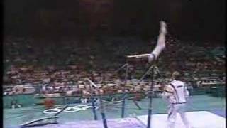 Lavinia Milosovici  1996 Olympics AA  Uneven Bars [upl. by Arabel]