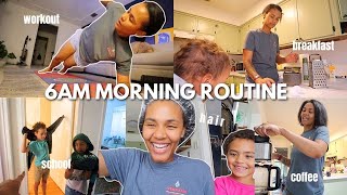 6am morning routine forming healthy habits  REALISTIC [upl. by Eitsirk]