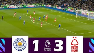 Leicester City vs Nottingham Forest 13  Premier League 202425  Match Highlights [upl. by Nowell]