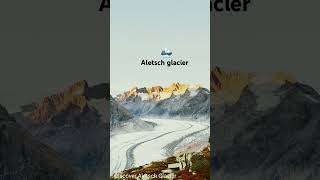 Path of Aletsch glacier 🏔️nature viralshort viral motivation [upl. by Undry42]