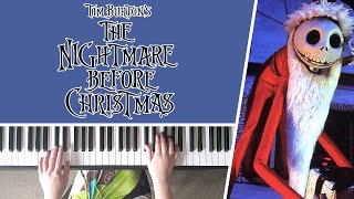 Whats This  The Nightmare before Christmas  PIANO COVER [upl. by Ayotal]